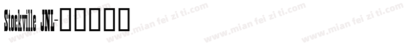Stockville JNL字体转换